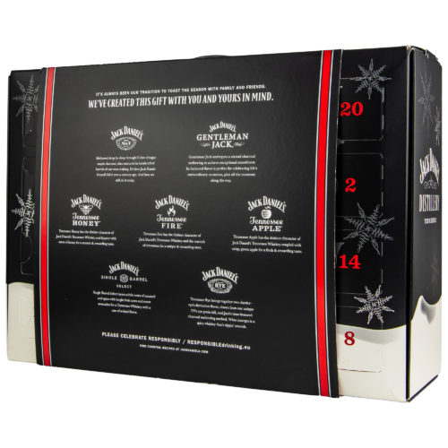 Jack Daniels Adventskalender 20 x5cl + 4 Überraschungen BuyYourWhisky